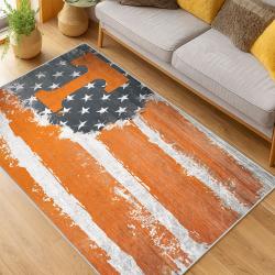 ncaa tennessee volunteers college basketball and football team logo sport carpet living room tv168