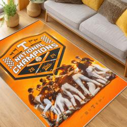 ncaa tennessee volunteers college basketball and football team logo sport carpet living room tv171