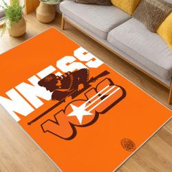 ncaa tennessee volunteers college basketball and football team logo sport carpet living room tv172