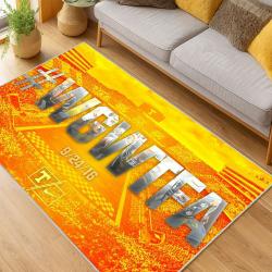 ncaa tennessee volunteers college basketball and football team logo sport carpet living room tv173