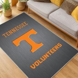 ncaa tennessee volunteers college basketball and football team logo sport carpet living room tv181