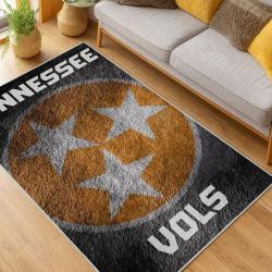 ncaa tennessee volunteers college basketball and football team logo sport carpet living room tv183