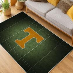 ncaa tennessee volunteers college basketball and football team logo sport carpet living room tv187