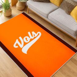 ncaa tennessee volunteers college basketball and football team logo sport carpet living room tv193