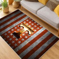 ncaa tennessee volunteers college basketball and football team logo sport carpet living room tv199