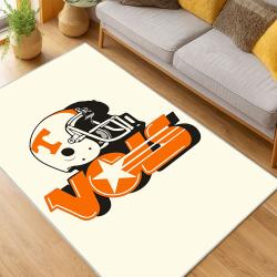 ncaa tennessee volunteers college basketball and football team logo sport carpet living room tv202