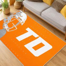 ncaa tennessee volunteers college basketball and football team logo sport carpet living room tv205