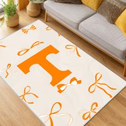 ncaa tennessee volunteers college basketball and football team logo sport carpet living room tv206