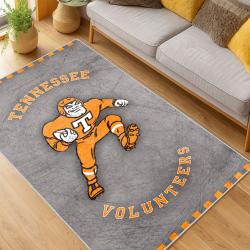 ncaa tennessee volunteers college basketball and football team logo sport carpet living room tv72