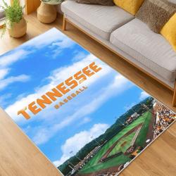 ncaa tennessee volunteers college basketball and football team logo sport carpet living room tv79