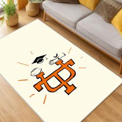 ncaa tennessee volunteers college basketball and football team logo sport carpet living room tv90