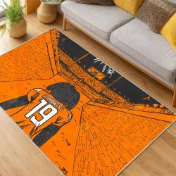 ncaa tennessee volunteers college basketball and football team logo sport carpet living room tv91