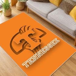 ncaa tennessee volunteers college basketball and football team logo sport carpet living room tv92