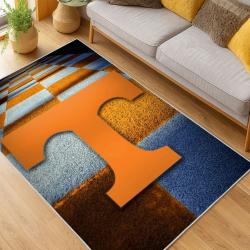 ncaa tennessee volunteers college basketball and football team logo sport carpet living room tv93