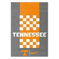 ncaa tennessee volunteers college basketball and football team logo sport carpet tv107