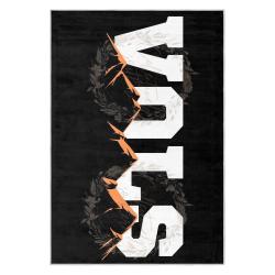 ncaa tennessee volunteers college basketball and football team logo sport carpet tv119
