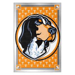 ncaa tennessee volunteers college basketball and football team logo sport carpet tv124