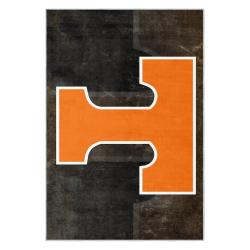 ncaa tennessee volunteers college basketball and football team logo sport carpet tv125