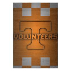 ncaa tennessee volunteers college basketball and football team logo sport carpet tv140