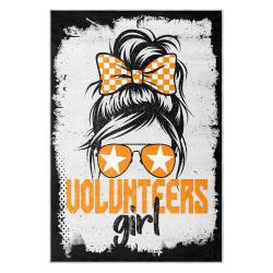 ncaa tennessee volunteers college basketball and football team logo sport carpet tv150