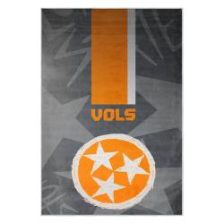 ncaa tennessee volunteers college basketball and football team logo sport carpet tv167