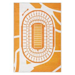 ncaa tennessee volunteers college basketball and football team logo sport carpet tv176