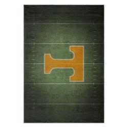 ncaa tennessee volunteers college basketball and football team logo sport carpet tv187