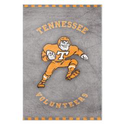 ncaa tennessee volunteers college basketball and football team logo sport carpet tv72
