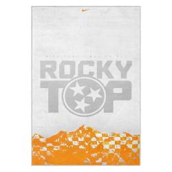 ncaa tennessee volunteers college basketball and football team logo sport carpet tv75