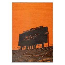 ncaa tennessee volunteers college basketball and football team logo sport carpet tv83