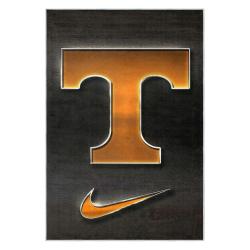 ncaa tennessee volunteers college basketball and football team logo sport carpet tv84