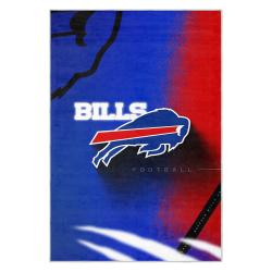 nfl buffalo bills area rug non slip football carpet home decor gift idea for fans bb106