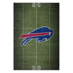 nfl buffalo bills area rug non slip football carpet home decor gift idea for fans bb110