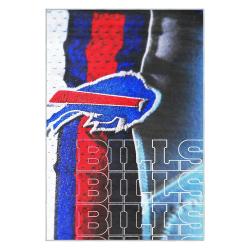 nfl buffalo bills area rug non slip football carpet home decor gift idea for fans bb121