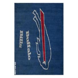 nfl buffalo bills area rug non slip football carpet home decor gift idea for fans bb136