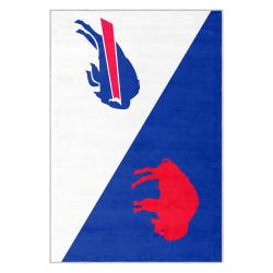 nfl buffalo bills area rug non slip football carpet home decor gift idea for fans bb150