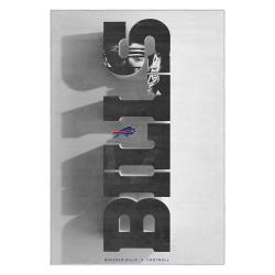 nfl buffalo bills area rug non slip football carpet home decor gift idea for fans bb160