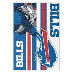 nfl buffalo bills area rug non slip football carpet home decor gift idea for fans bb164