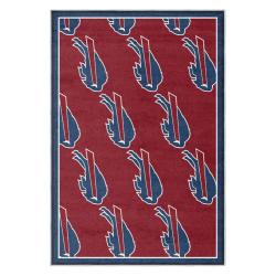 nfl buffalo bills area rug non slip football carpet home decor gift idea for fans bb40