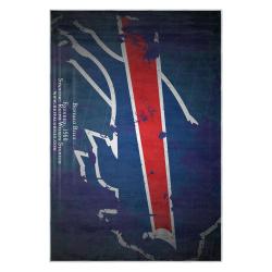 nfl buffalo bills area rug non slip football carpet home decor gift idea for fans bb50
