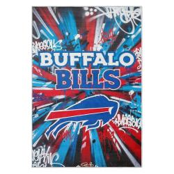 nfl buffalo bills area rug non slip football carpet home decor gift idea for fans bb70