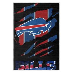 nfl buffalo bills area rug non slip football carpet home decor gift idea for fans bb85