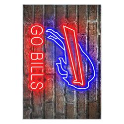 nfl buffalo bills area rug non slip football carpet home decor gift idea for fans bb93