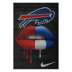 nfl buffalo bills area rug non slip football carpet home decor gift idea for fans bb97