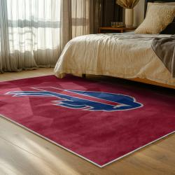 nfl buffalo bills area rug non slip football carpet home decor gift idea for fans bedroom bb104