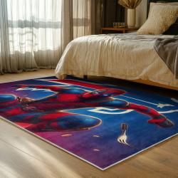 nfl buffalo bills area rug non slip football carpet home decor gift idea for fans bedroom bb127