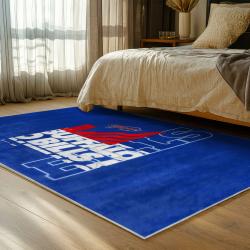 nfl buffalo bills area rug non slip football carpet home decor gift idea for fans bedroom bb140