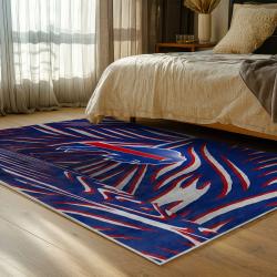 nfl buffalo bills area rug non slip football carpet home decor gift idea for fans bedroom bb149