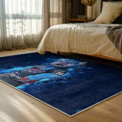 nfl buffalo bills area rug non slip football carpet home decor gift idea for fans bedroom bb162