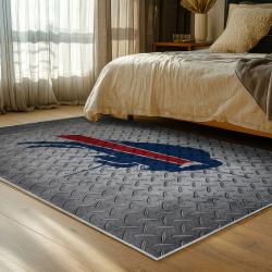 nfl buffalo bills area rug non slip football carpet home decor gift idea for fans bedroom bb33